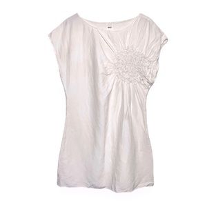 Anthropologie WHIT Contemporary Lagenlook Linen Dress